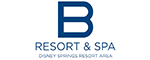 B Resort and Spa Located in Disney Springs Resort Area Logo