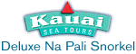Kauai Sea Tours Deluxe Na Pali Snorkel Cruise Aboard the Lucky Lady Logo