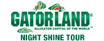 Gatorland Night Shine Tour - Orlando, FL Logo