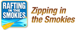 Zipping in the Smokies Logo