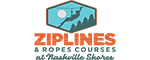 Ziplines and Ropes Course at Nashville Shores - Hermitage, TN Logo