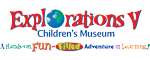 Explorations V Children's Museum - Lakeland, FL Logo
