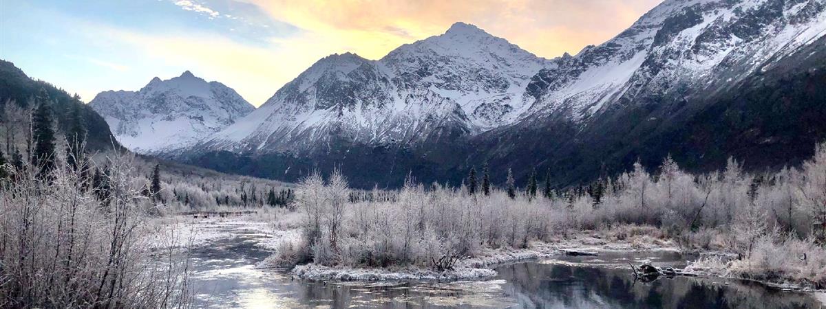 Alaska Winter Hiking Tours in Anchorage, Alaska