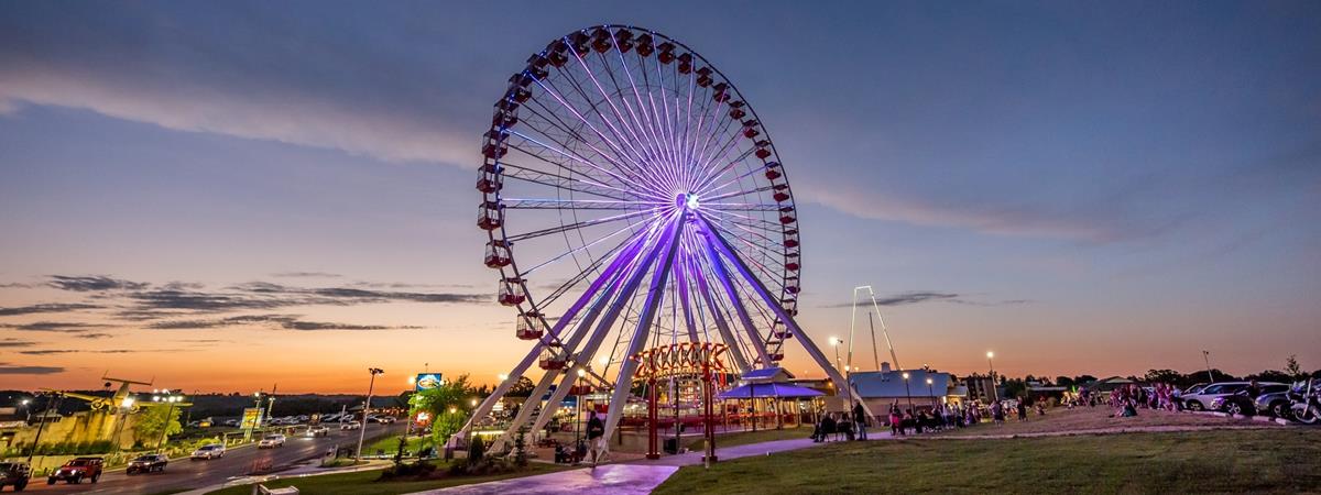The Branson Ferris Wheel  in Branson, Missouri
