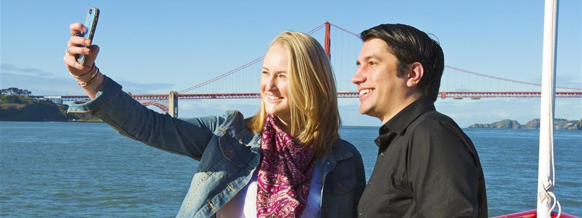 Bridge 2 Bridge Cruise: Sail from the Golden Gate Bridge to the Bay Bridge in San Francisco , California