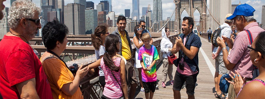 Brooklyn Bridge and DUMBO Neighborhood Tour in New York, New York