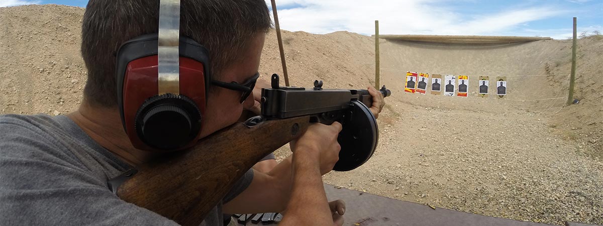 Bullets and Burgers Shooting Adventure in Las Vegas, Nevada
