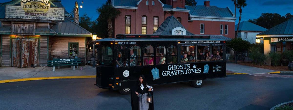 St. Augustine Ghost & Gravestones Trolley of the Doomed in St. Augustine, Florida