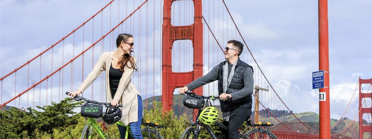 Golden Gate Bridge Bike Rentals in San Francisco, California