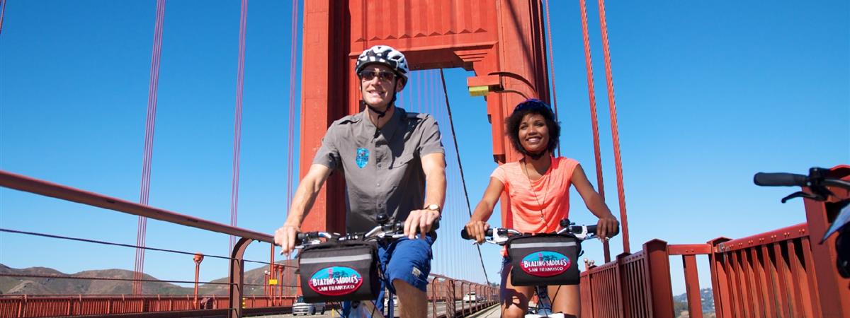 Golden Gate Bridge Guided Bike Tour in San Francisco, California