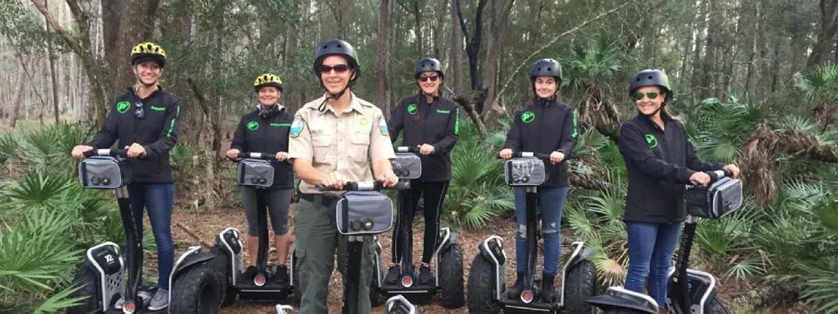 Guided Segway Tour of Lake Louisa State Park  in Clermont, Florida