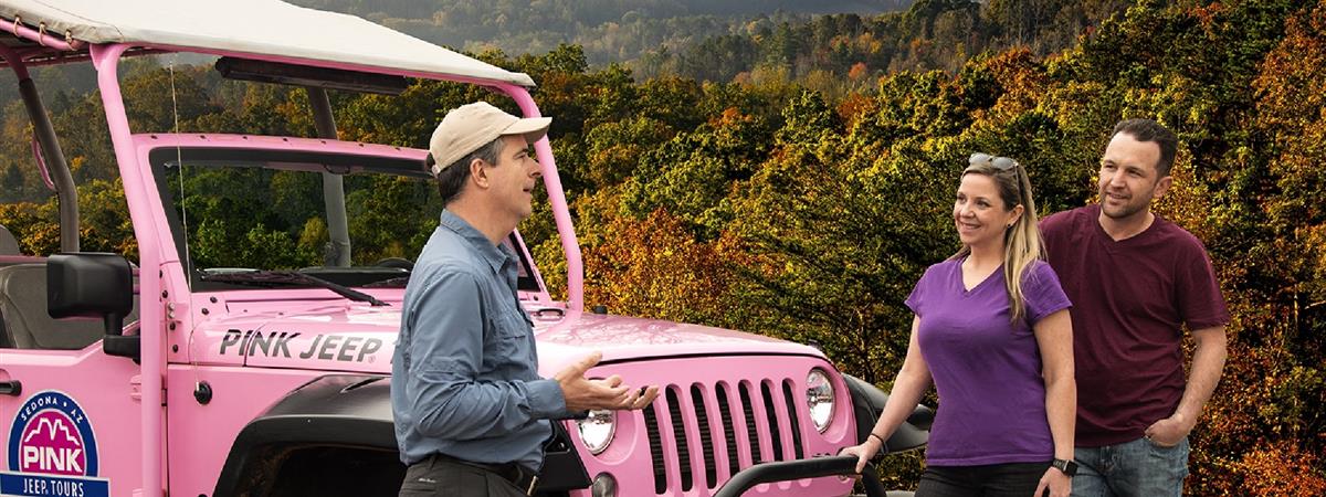 Pink Jeep Tours - Smoky Mountains in Pigeon Forge, Tennessee