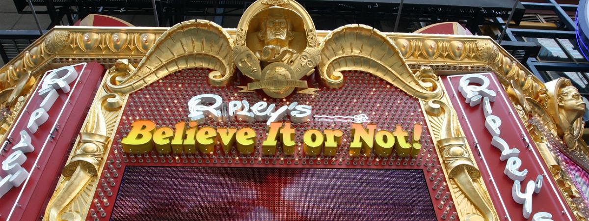 Ripley's Believe It or Not! Times Square in New York, New York