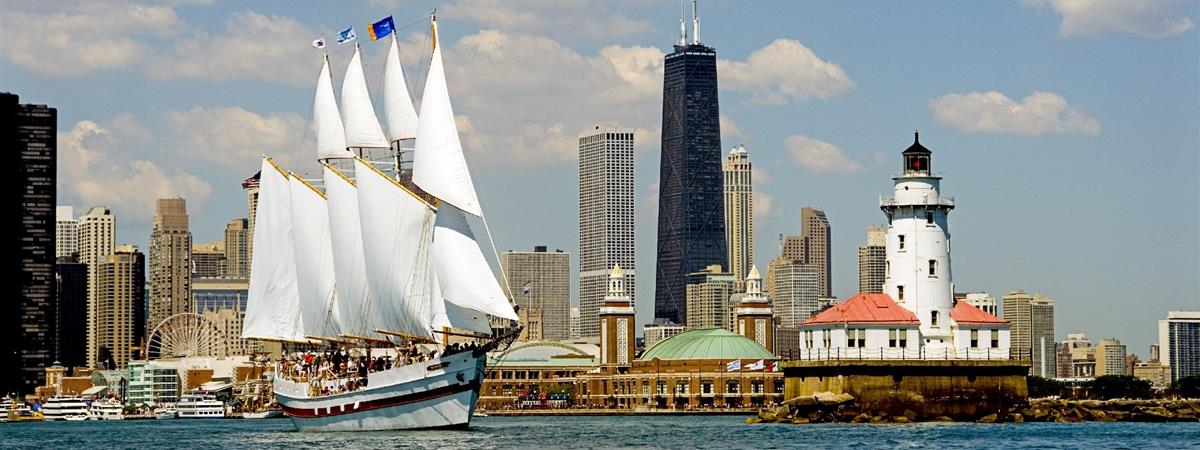 Tall Ship Windy in Chicago, Illinois