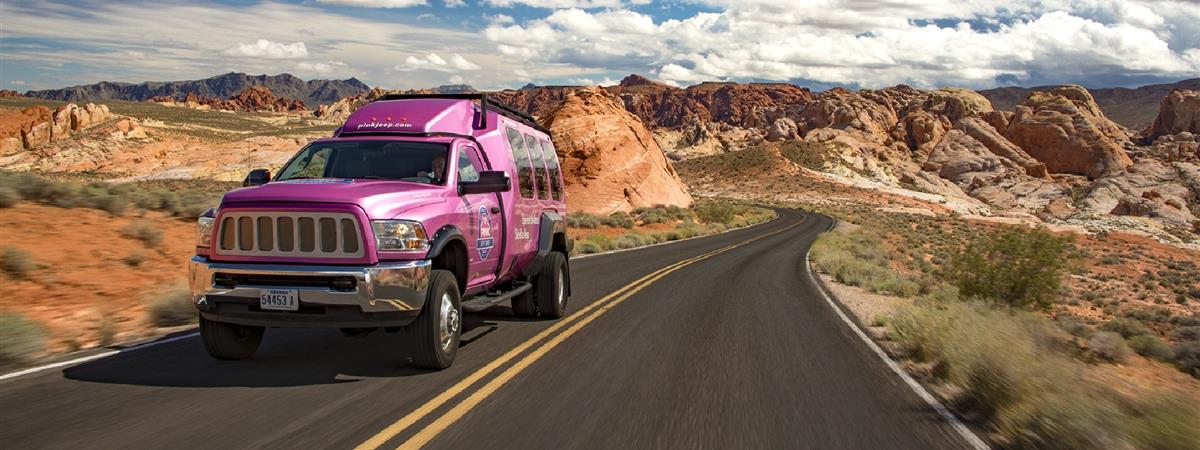 Valley of Fire - Pink Jeep Tour in Las Vegas, Nevada