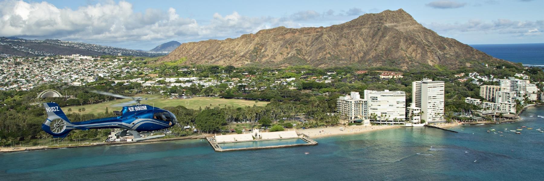 Blue Skies of Oahu Helicopter Tour in Honolulu, Hawaii