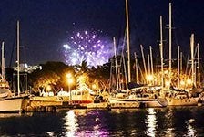 Friday Night Fireworks aboard Hawaii Glass Bottom Boat - Honolulu, HI