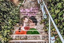 Private Walking Tour of Silver Lake's Painted Staircases in Los Angeles, California