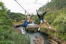 Umauma Falls & ZipLine Experience - Hakalau, HI