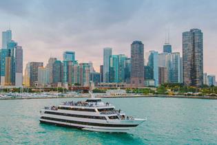 Spirit of Chicago Lunch Cruise on Lake Michigan in Chicago, Illinois