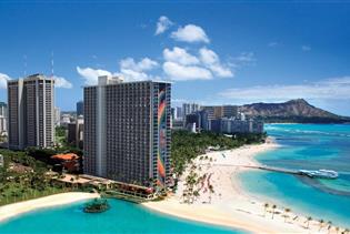 Hilton Hawaiian Village Waikiki Beach Resort in Honolulu, Hawaii
