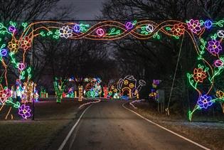 Lights of Joy Christmas Drive-Thru in Branson, Missouri