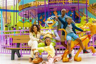 Nickelodeon Universe at American Dream in East Rutherford, New Jersey
