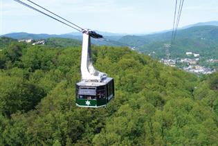Ober Mountain: Gatlinburg Aerial Tramway in Gatlinburg, Tennessee