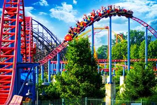Six Flags America - Maryland in Bowie, Maryland