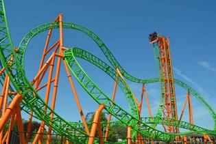 Six Flags Darien Lake in Corfu, New York