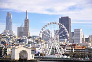 SkyStar Wheel in San Francisco, California