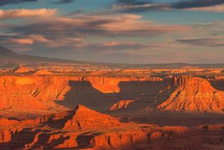 Sunset Canyonlands National Park Scenic Airplane Tour in Moab, Utah