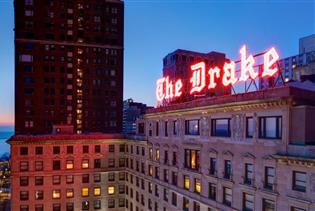 The Drake Hotel in Chicago, Illinois