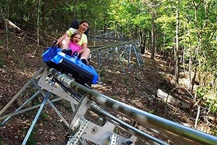 The Runaway Mountain Coaster in Branson, Missouri
