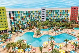 Universal's Cabana Bay Beach Resort in Orlando, Florida