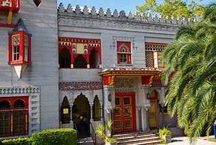 Villa Zorayda Museum in St. Augustine, Florida