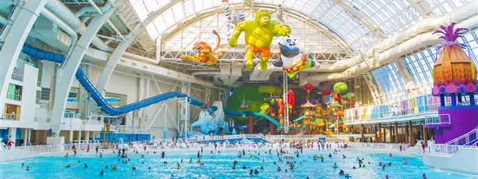 DreamWorks Water Park at American Dream in East Rutherford, New Jersey