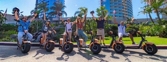 Electric Scooter Tour San Diego  in San Diego, California