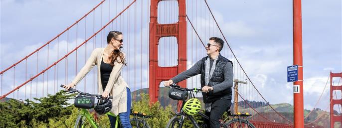 Golden Gate Bridge Bike Rentals in San Francisco, California
