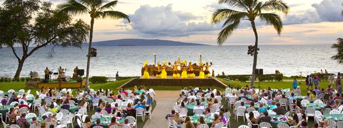 Te Au Moana Luau at The Wailea Beach Marriott Resort in Wailea, Maui, Hawaii