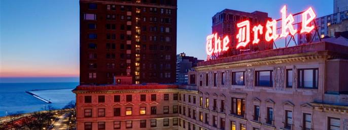 The Drake Hotel in Chicago, Illinois