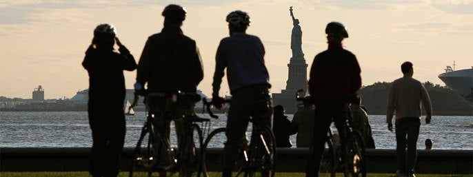 New York City Highlights Bike Tour in New York, New York