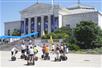 Lakefront Museum Campus Tour in front of the Shedd Aquarium - Absolutely Chicago Segway Tours