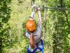 Ziplining at Adventure Park Ziplines in Sevierville, Tennessee