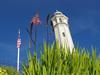 Alcatraz Lighthouse - Alcatraz Cruises in San Francisco, California
