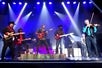 The whole band of America's Top Country Hits show performing live in Branson, Missouri.