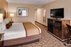 1 King bed, flat-screen TV, mini-fridge, microwave at Best Western Plus Belle Meade Inn & Suites, TN.