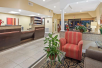 Lobby and front desk at Best Western Plus University Inn.