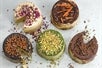 Halva Cakes from Seed+Mill on the Chelsea Market, High Line & Hudson Yards Food & History in New York City, NY, USA.