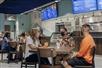 The cafe at Clearwater Marine Aquarium.